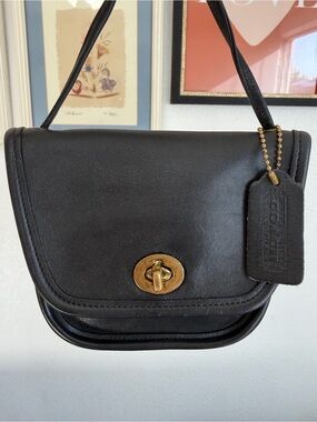 Vintage Coach Everett Mini Bag 9934 Black